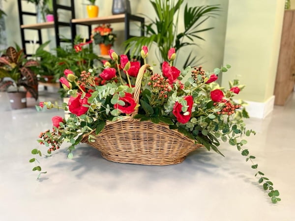 3 dlirio artesania floral flores daimiel cesta